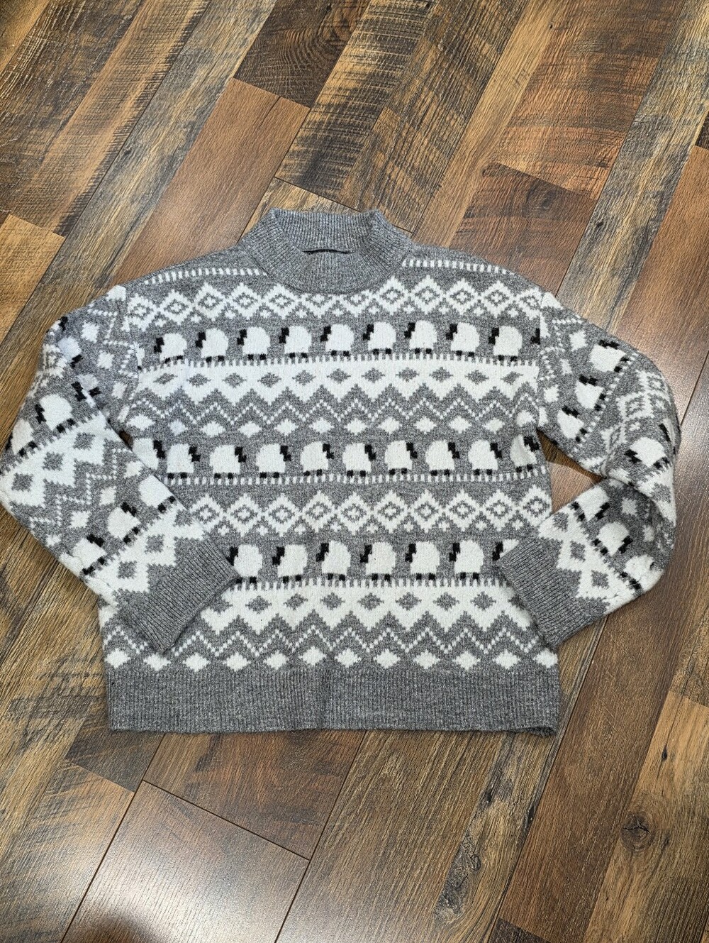 Jules & Leopold Sheep Print Sweater